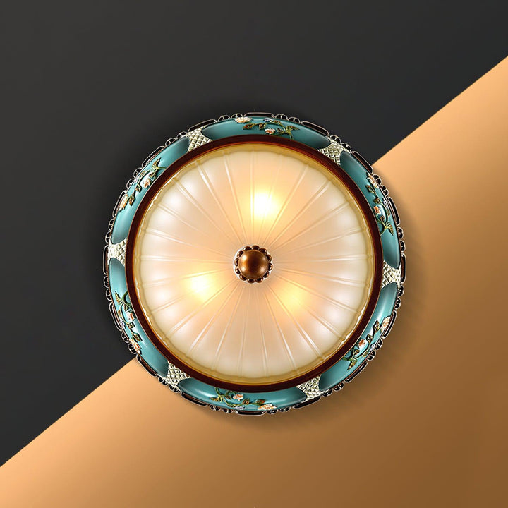 Retro Floral Resin Recessed Ceiling Light-Artelux Atelier