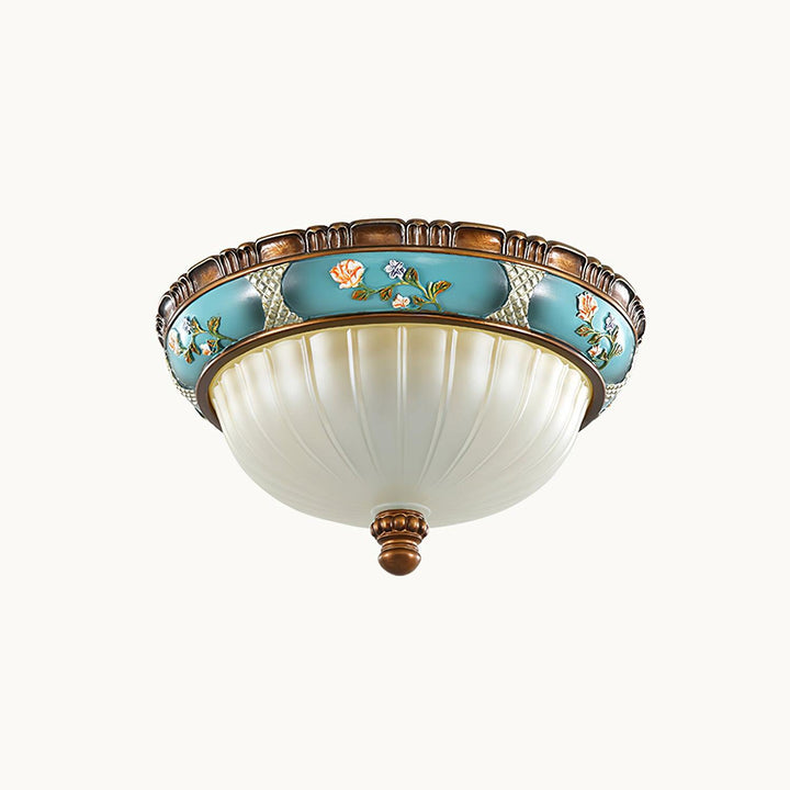 Retro Floral Resin Recessed Ceiling Light-Artelux Atelier