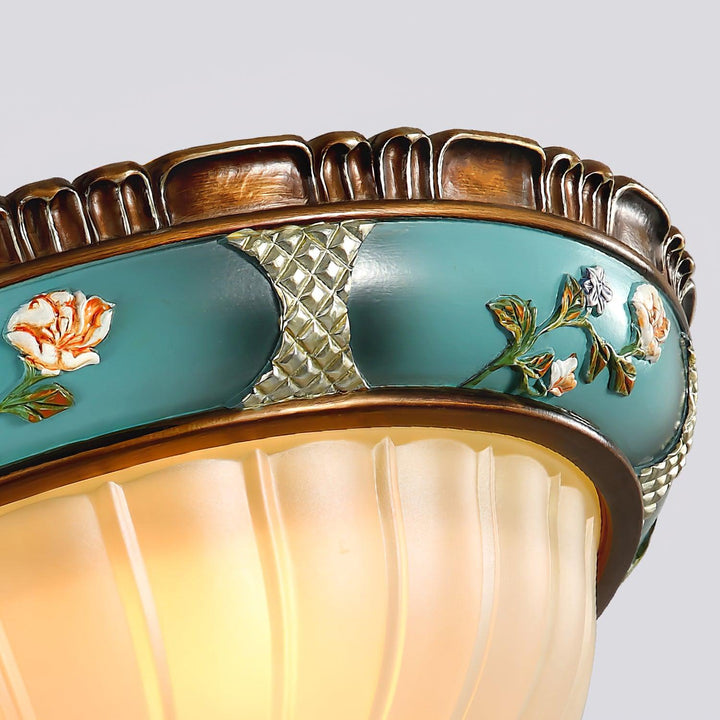 Retro Floral Resin Recessed Ceiling Light-Artelux Atelier