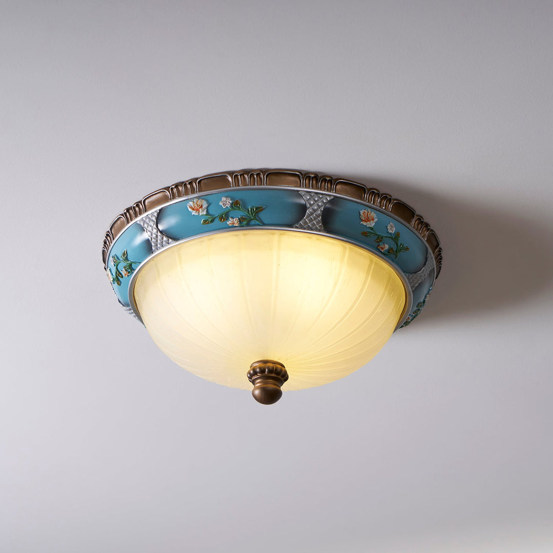 Retro Floral Resin Recessed Ceiling Light-Artelux Atelier
