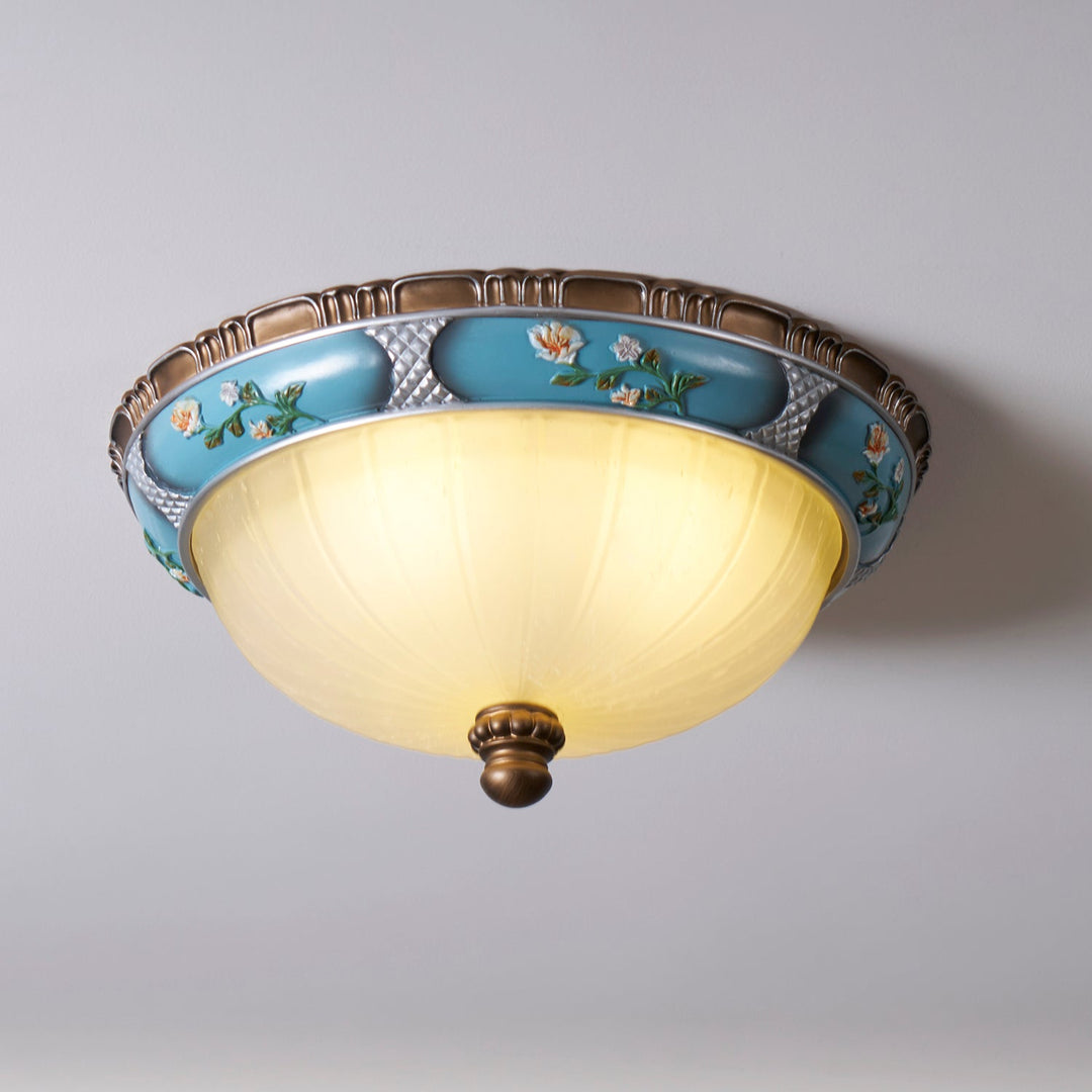 Retro Floral Resin Recessed Ceiling Light-Artelux Atelier