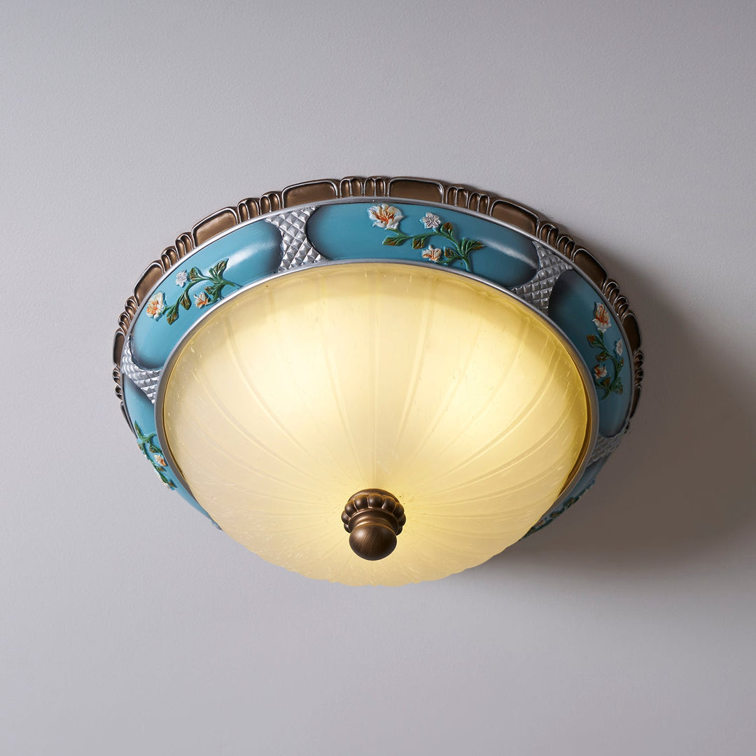 Retro Floral Resin Recessed Ceiling Light-Artelux Atelier