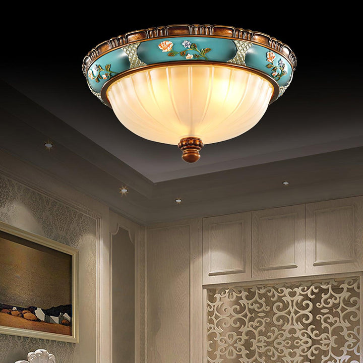 Retro Floral Resin Recessed Ceiling Light-Artelux Atelier