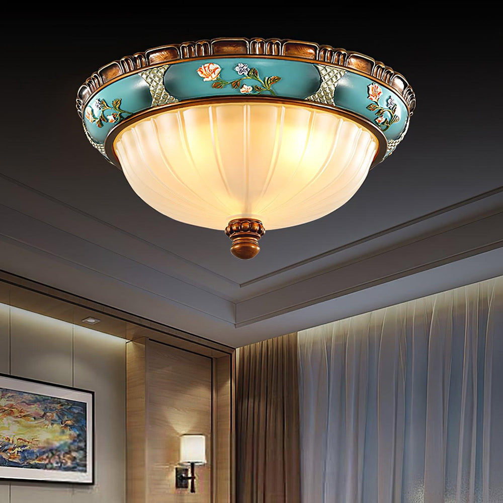 Retro Floral Resin Recessed Ceiling Light-Artelux Atelier