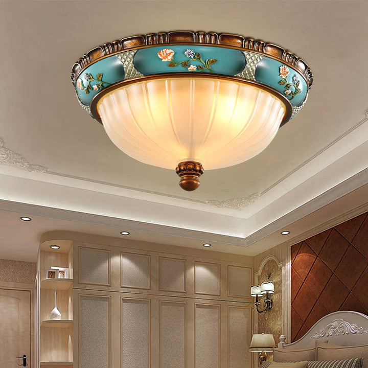 Retro Floral Resin Recessed Ceiling Light-Artelux Atelier