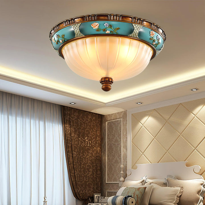 Retro Floral Resin Recessed Ceiling Light-Artelux Atelier