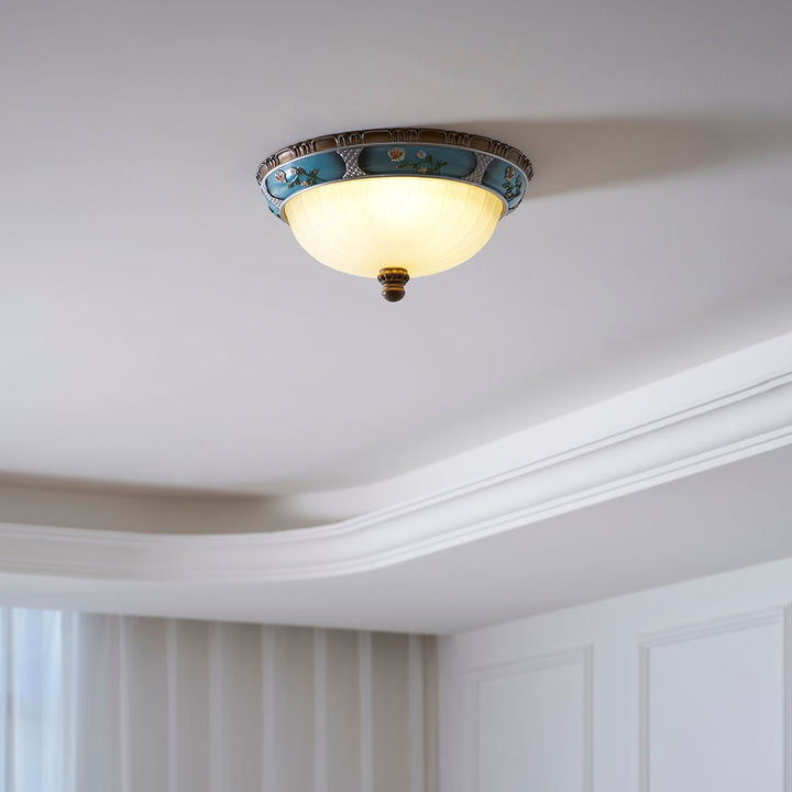 Retro Floral Resin Recessed Ceiling Light-Artelux Atelier
