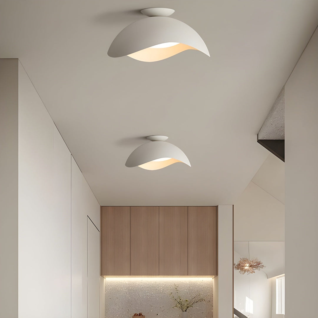 Artelux Metal Wave Ceiling Light