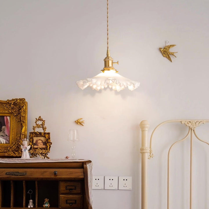 Skirt Pendant Lamp 9.8″- 5.9″ - Docos