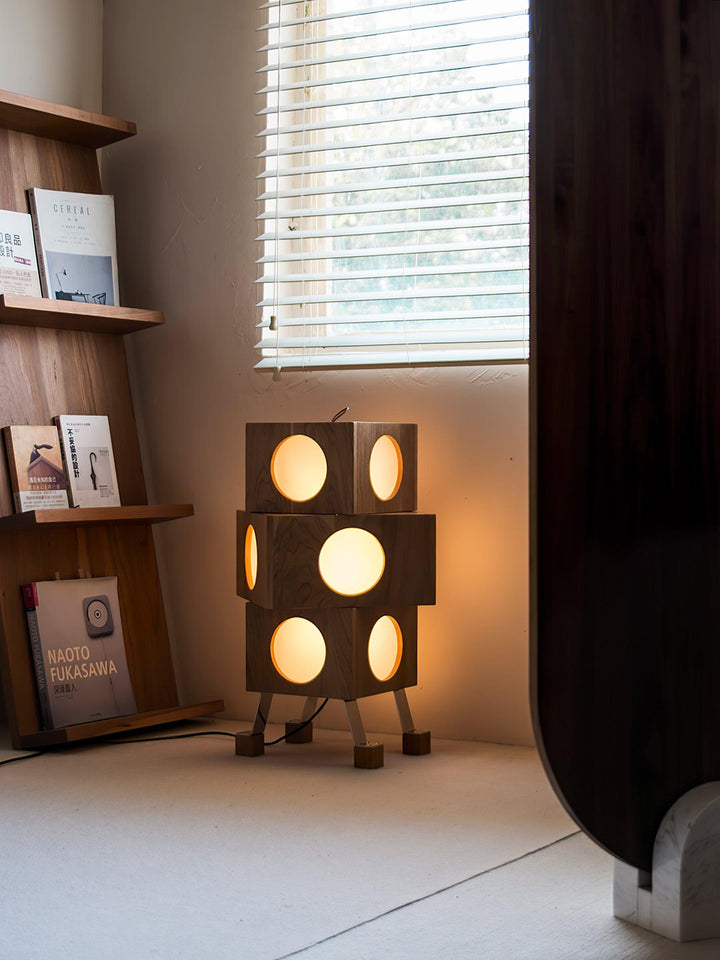 Square Robot Floor Lamp-Artelux Atelier