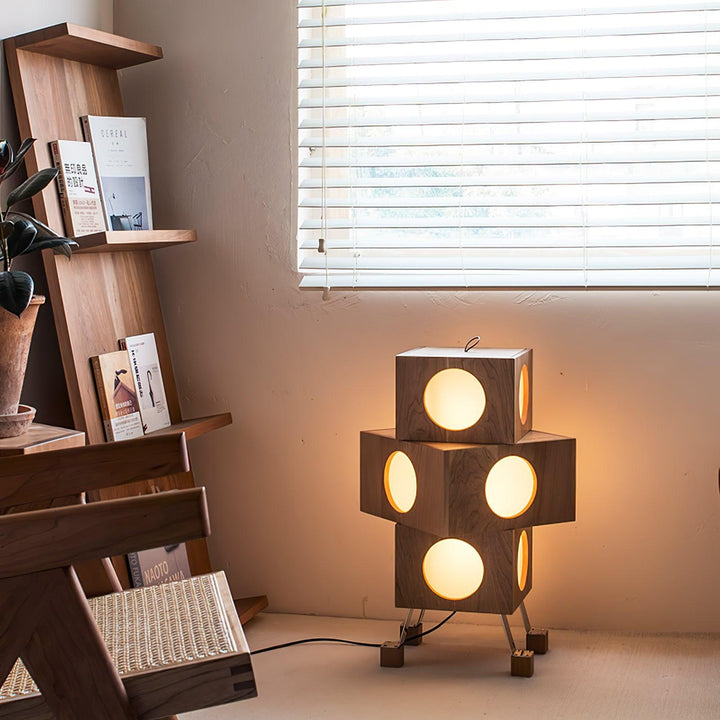 Square Robot Floor Lamp-Artelux Atelier