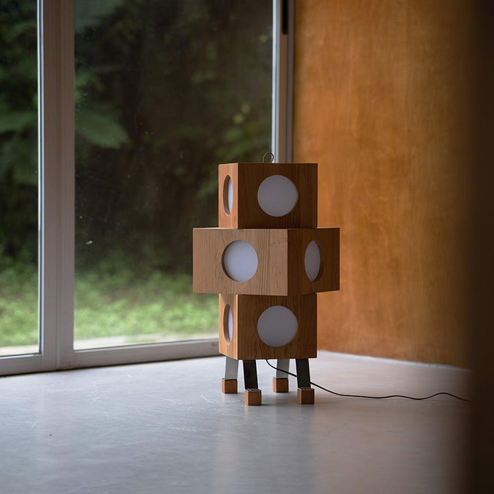 Square Robot Floor Lamp-Artelux Atelier