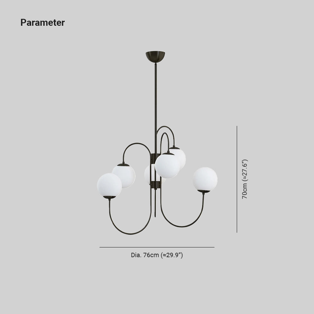 Artelux Gooseneck Chandelier