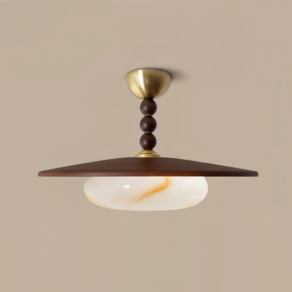 Artelux Timber Alabaster Ceiling Light
