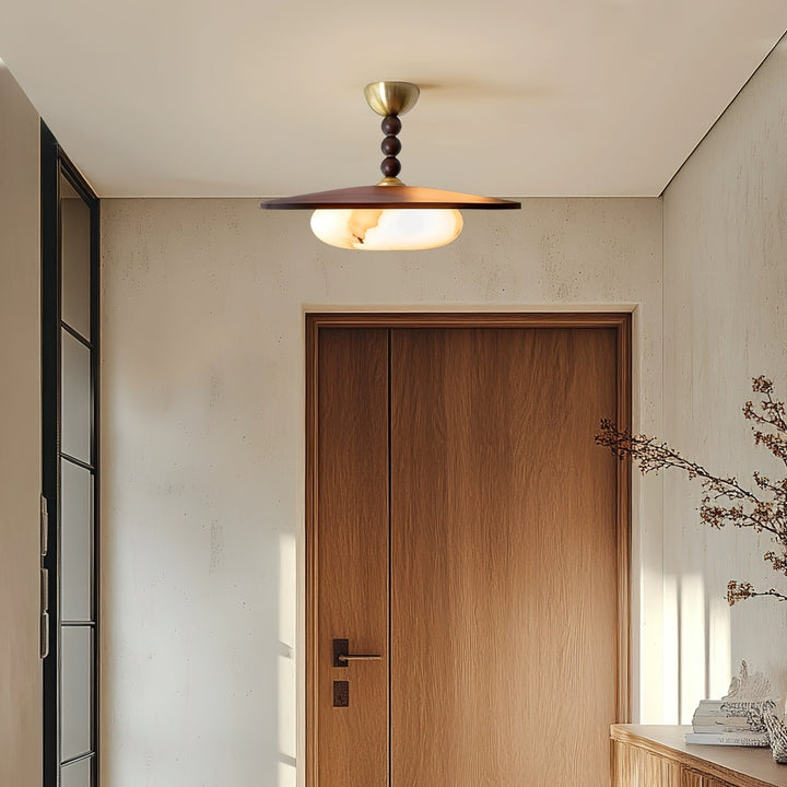 Artelux Timber Alabaster Ceiling Light