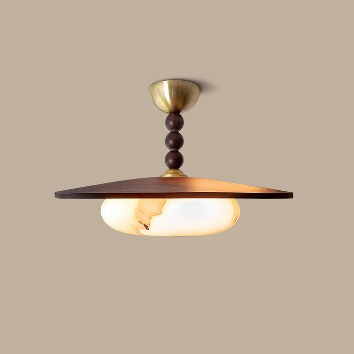 Artelux Timber Alabaster Ceiling Light