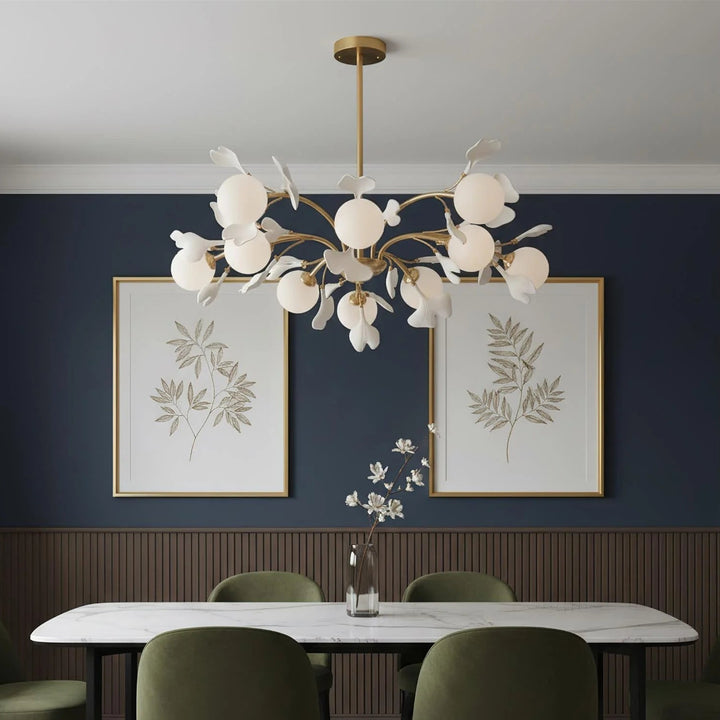 Muse Gingko Leaf Chandelier