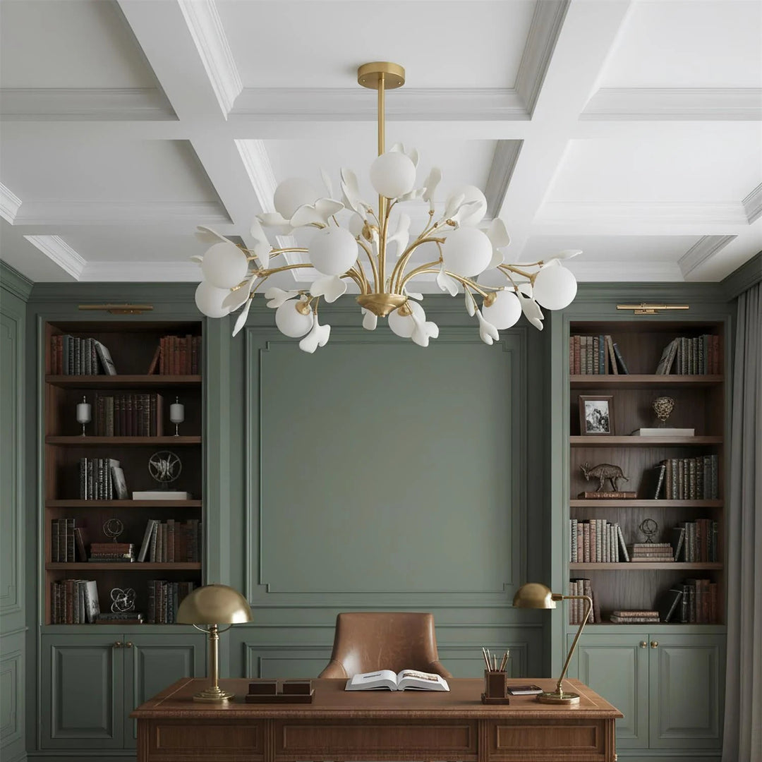 Muse Gingko Leaf Chandelier
