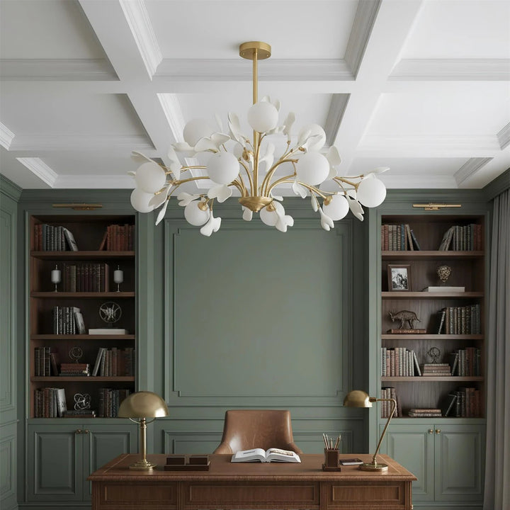 Muse Gingko Leaf Chandelier