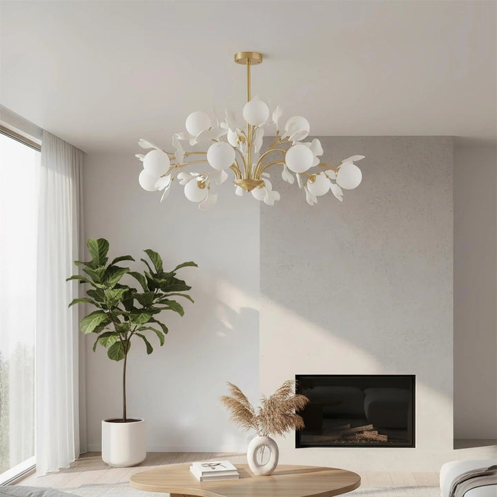 Muse Gingko Leaf Chandelier