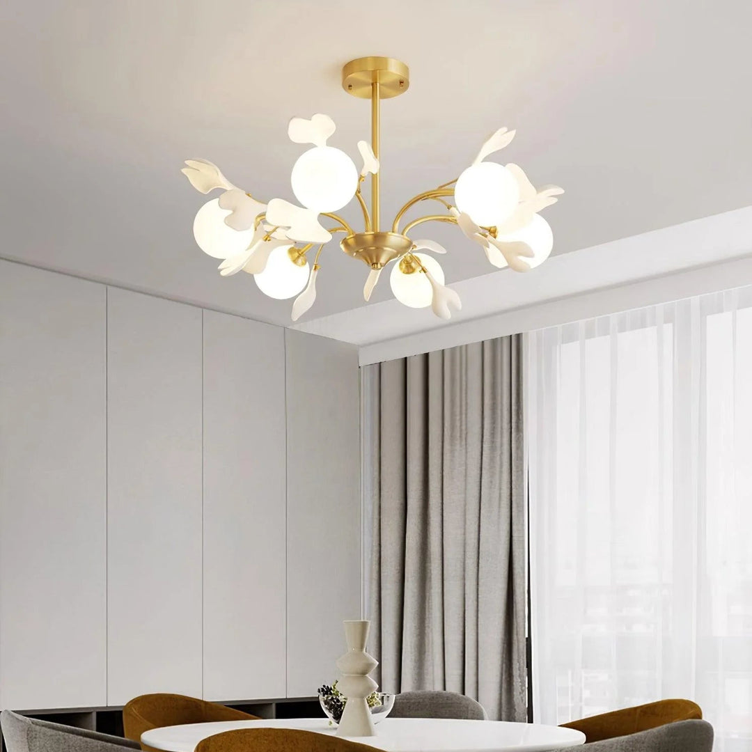 Muse Gingko Leaf Chandelier