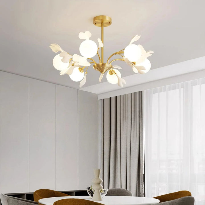 Muse Gingko Leaf Chandelier