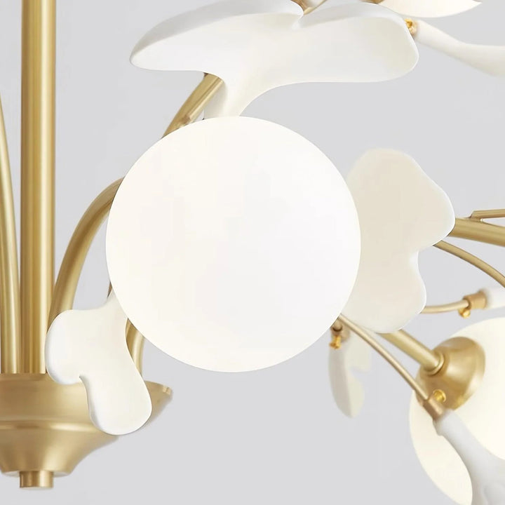 Muse Gingko Leaf Chandelier