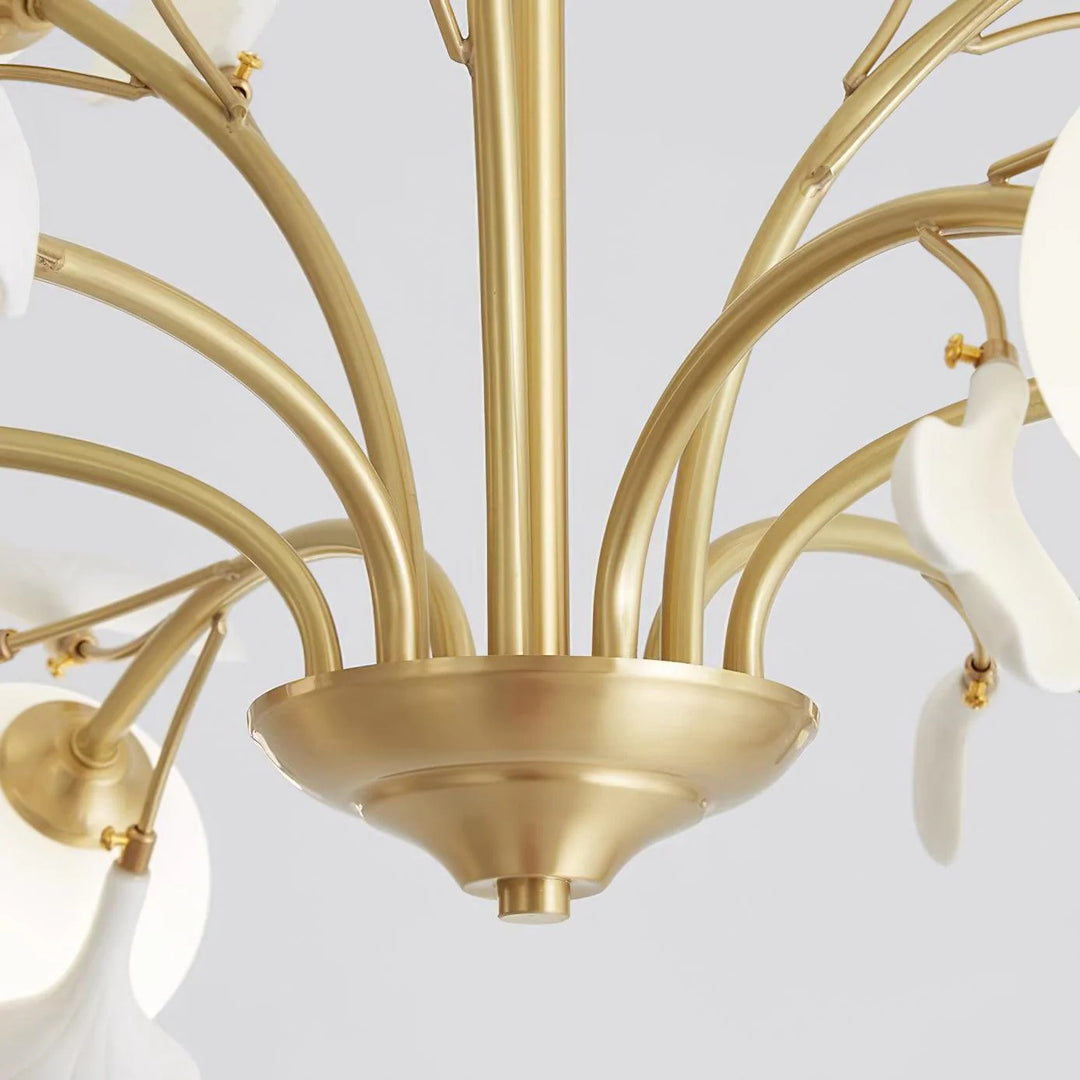 Muse Gingko Leaf Chandelier