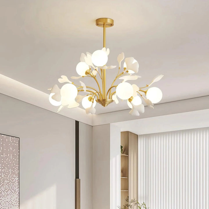 Muse Gingko Leaf Chandelier