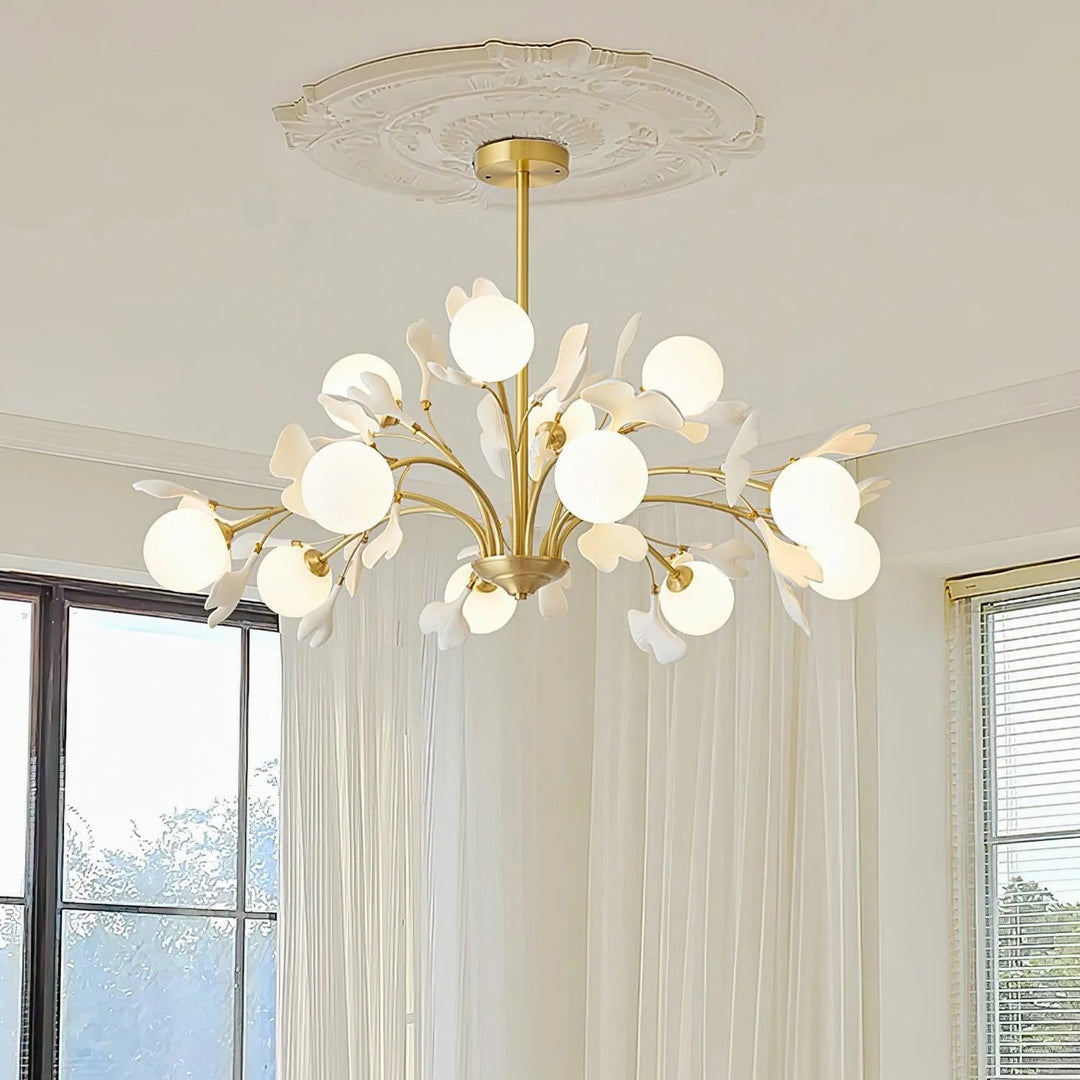 Muse Gingko Leaf Chandelier
