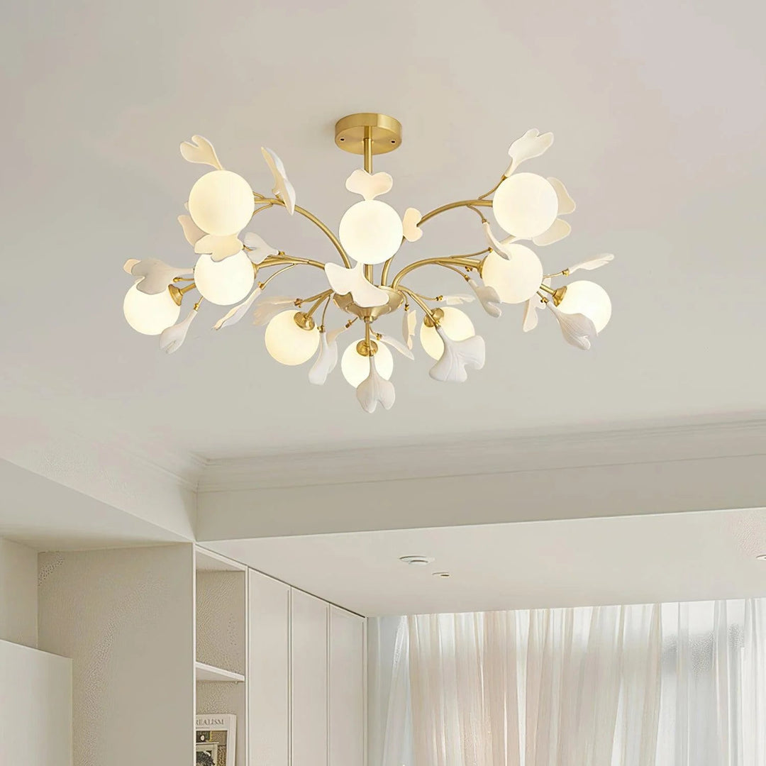 Muse Gingko Leaf Chandelier