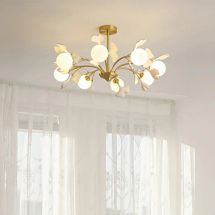 Muse Gingko Leaf Chandelier