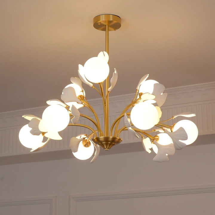 Muse Gingko Leaf Chandelier