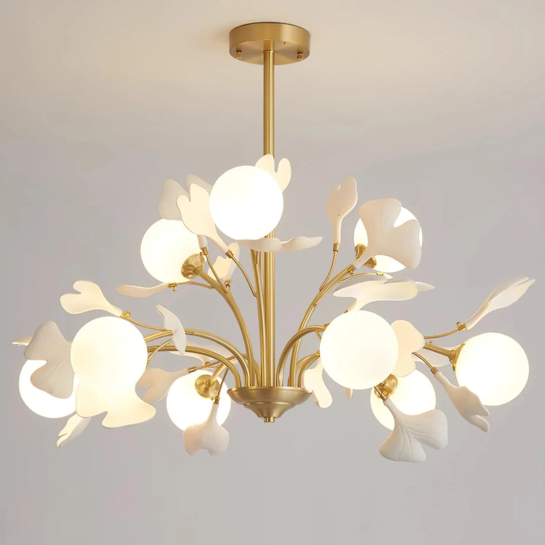 Muse Gingko Leaf Chandelier
