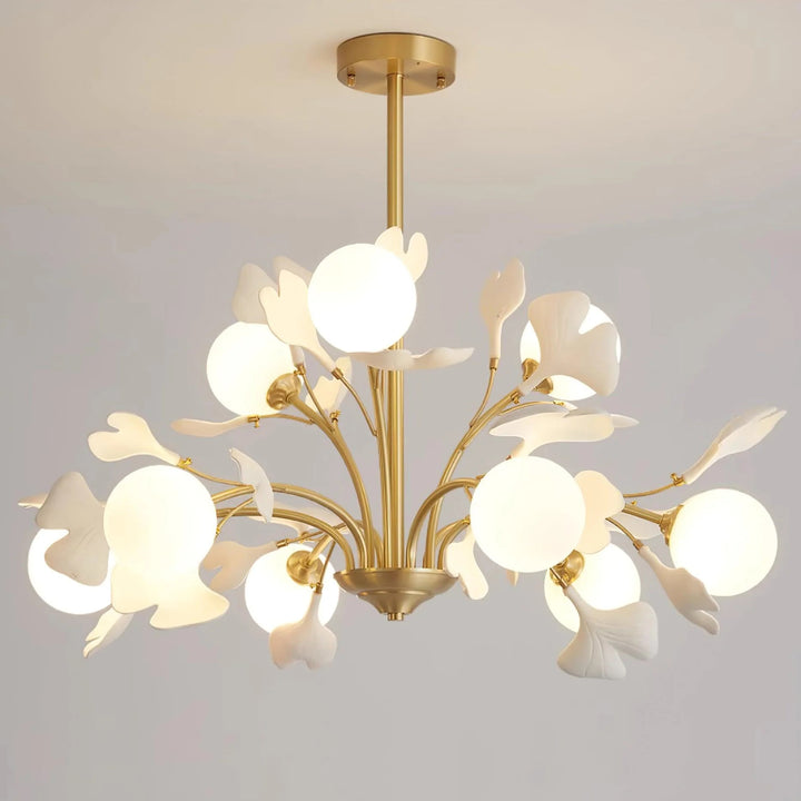 Muse Gingko Leaf Chandelier