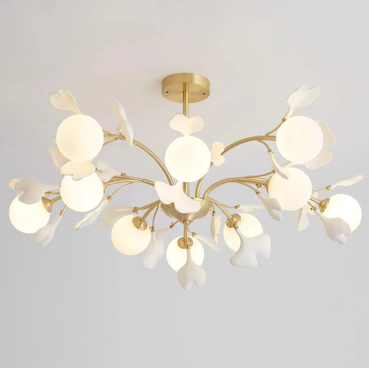 Muse Gingko Leaf Chandelier