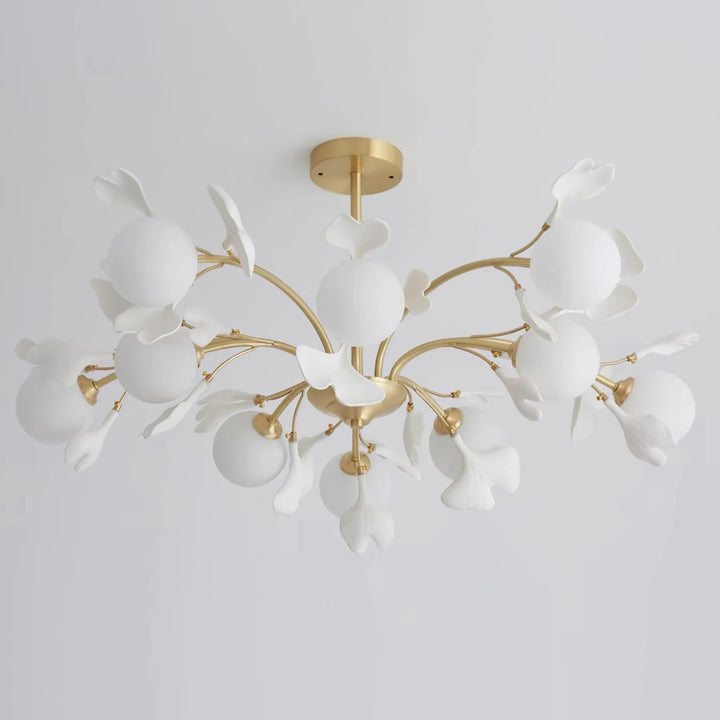 Muse Gingko Leaf Chandelier