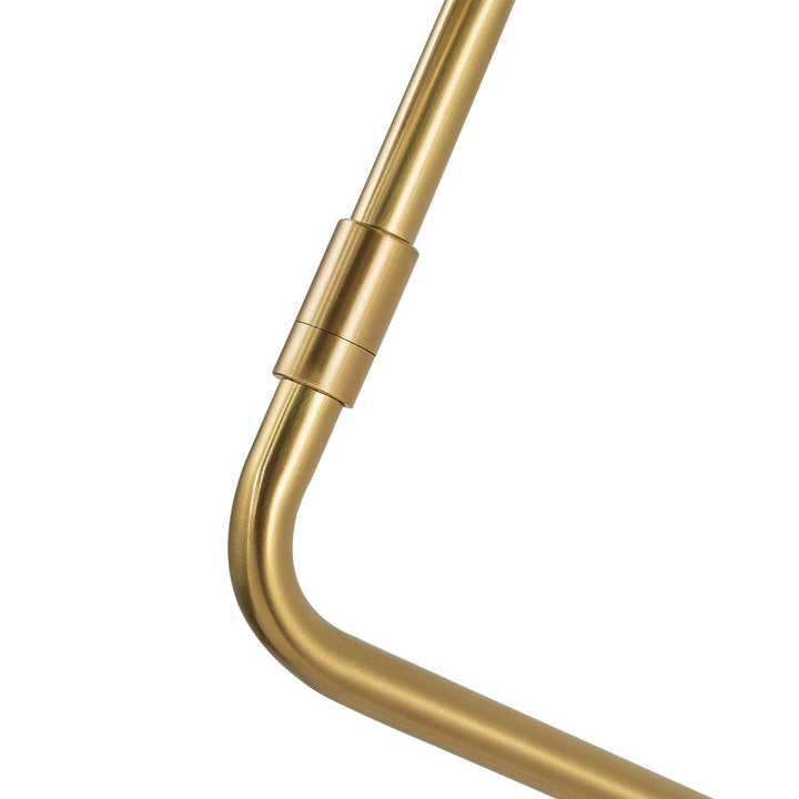 Aged Brass 1-Light Swing Arm Plug In Wall Sconce-Artelux Atelier