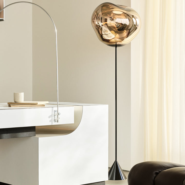 Melt Cone Slim LED Floor Lamp-Artelux Atelier
