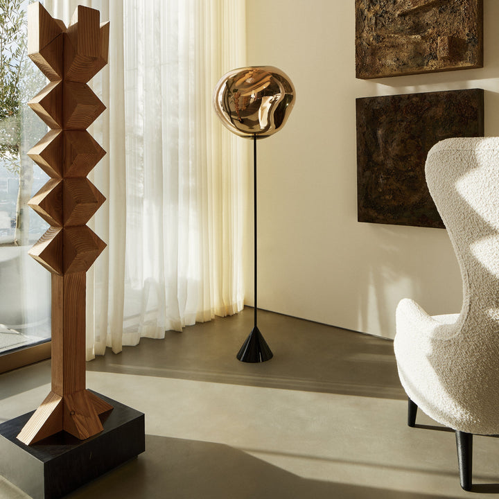 Melt Cone Slim LED Floor Lamp-Artelux Atelier