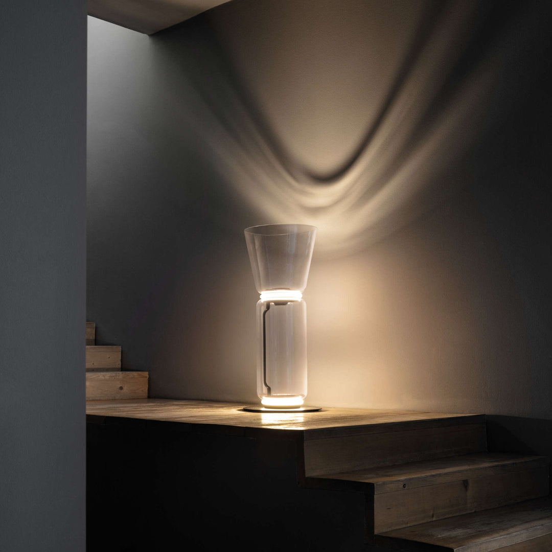 Bamboo Glass Floor Lamp-Artelux Atelier